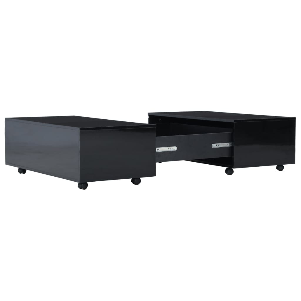 Coffee Table High Gloss -Black