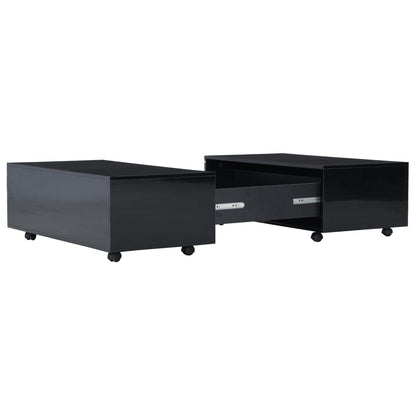 Coffee Table High Gloss -Black