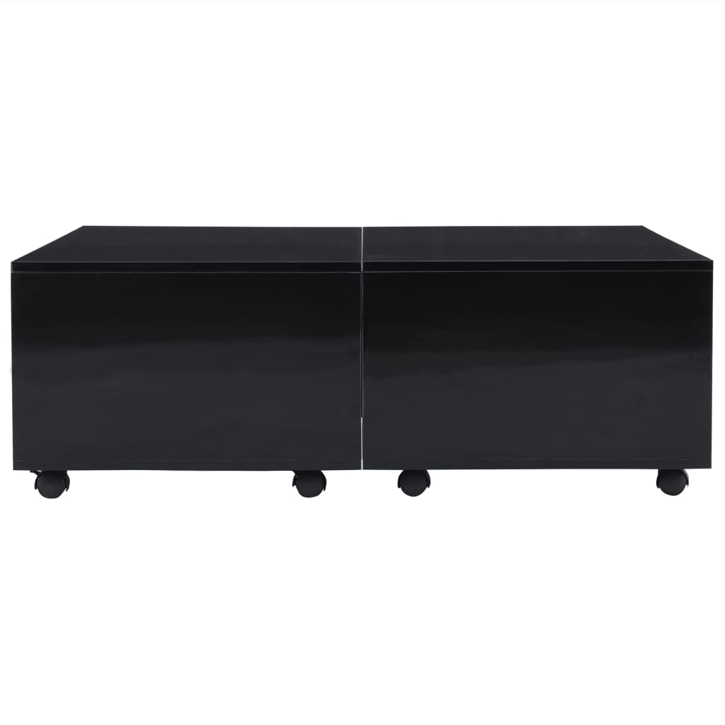 Coffee Table High Gloss -Black