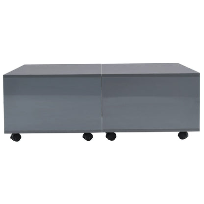 Coffee Table High Gloss -Grey