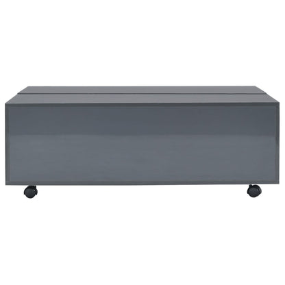 Coffee Table High Gloss -Grey