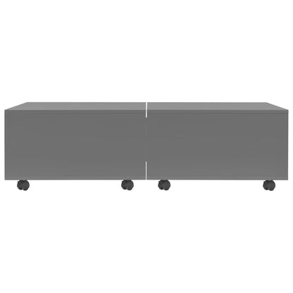 Coffee Table High Gloss Grey