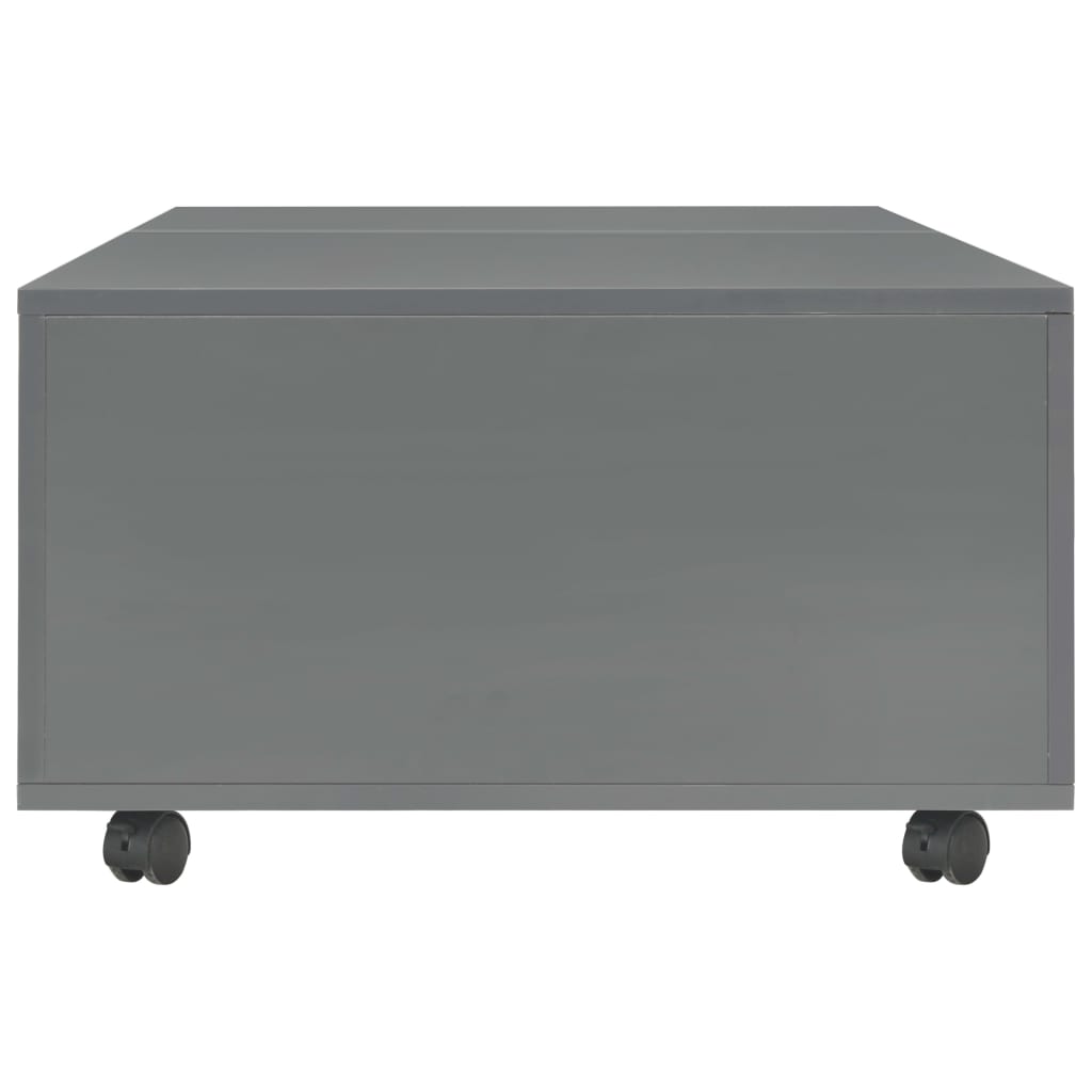 Coffee Table High Gloss Grey