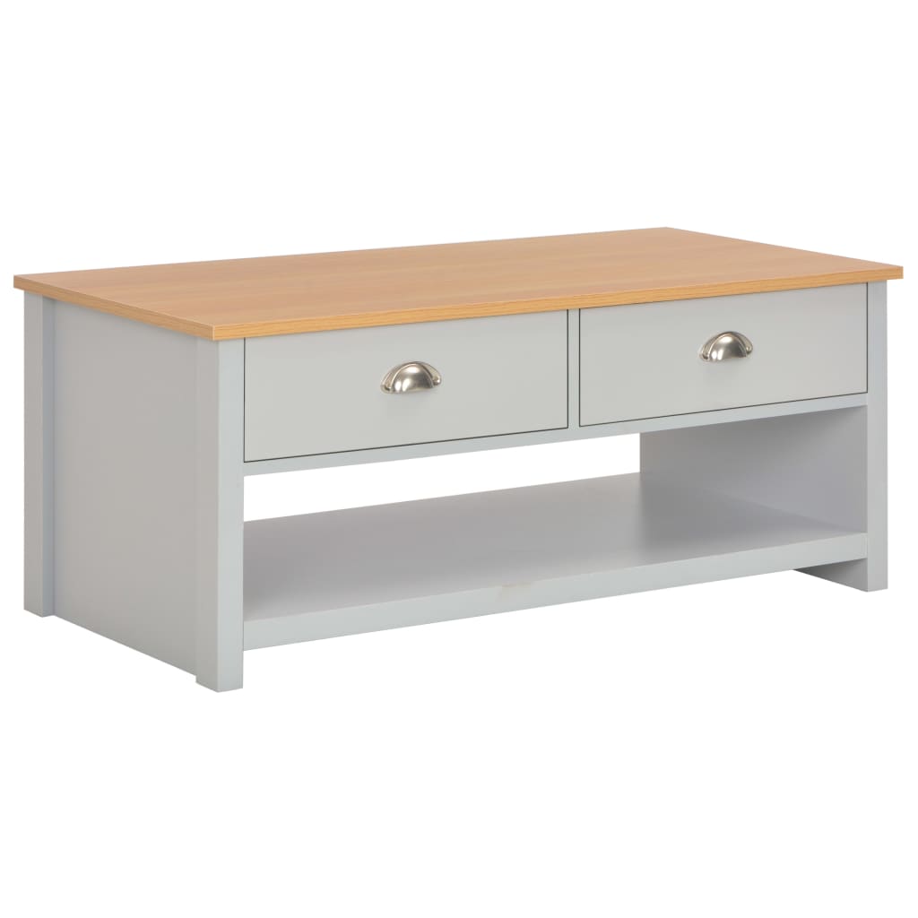 Coffee Table Grey - 100×50×42cm