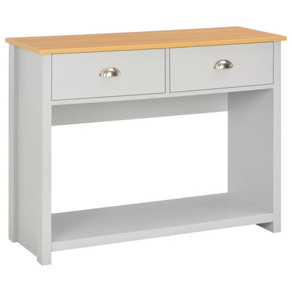 Console Table Grey - 97×35×76cm