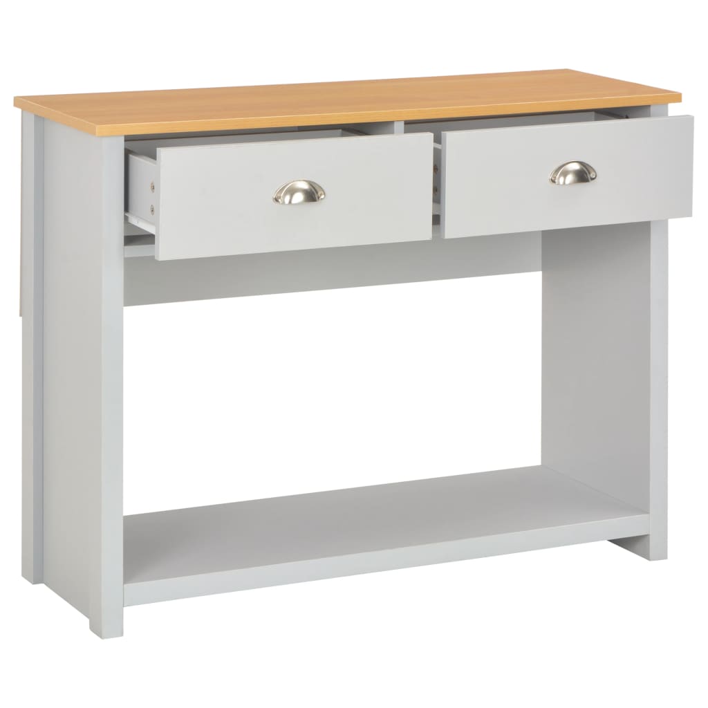 Console Table Grey - 97×35×76cm