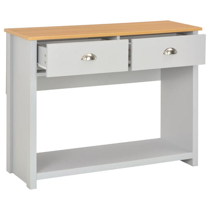 Console Table Grey - 97×35×76cm