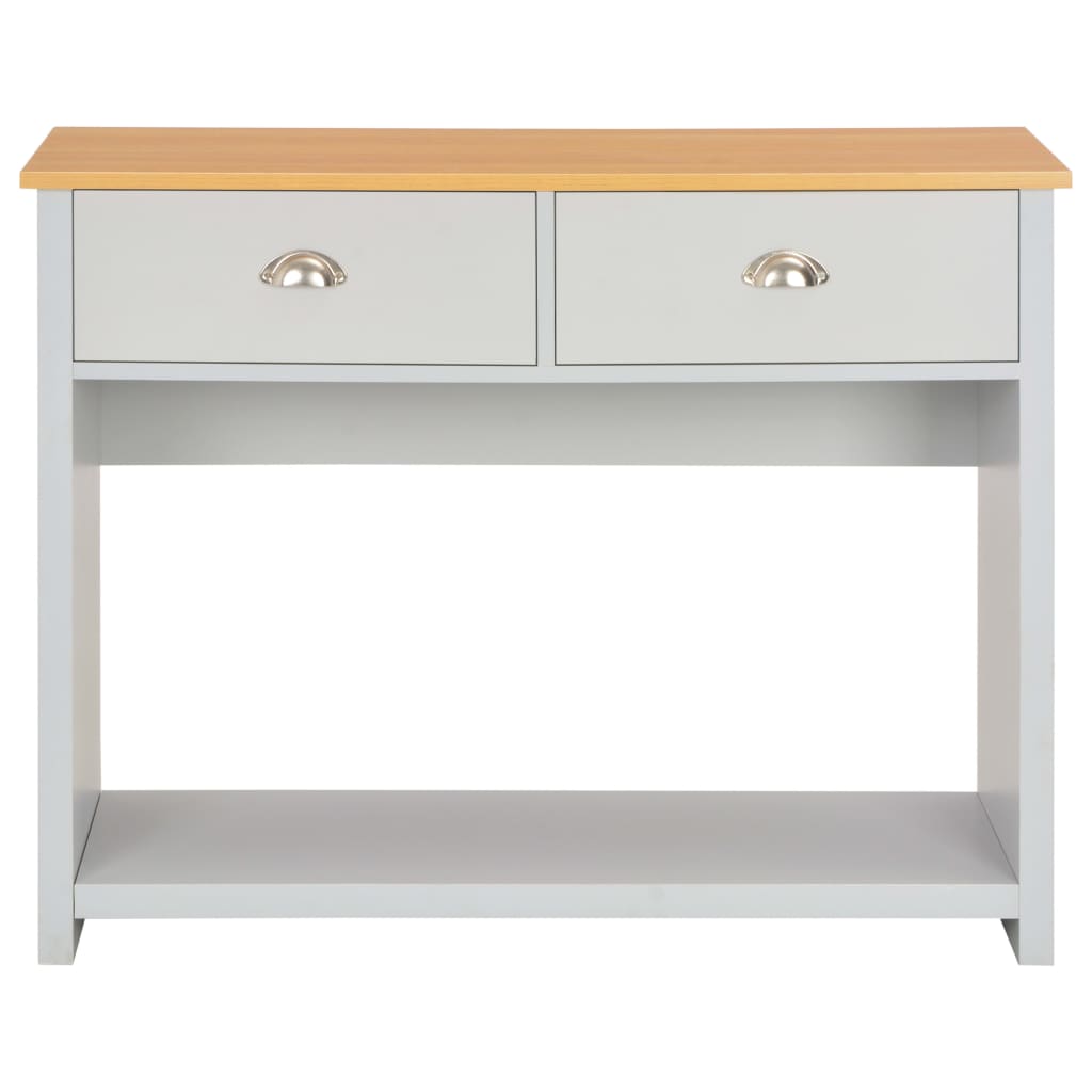 Console Table Grey - 97×35×76cm