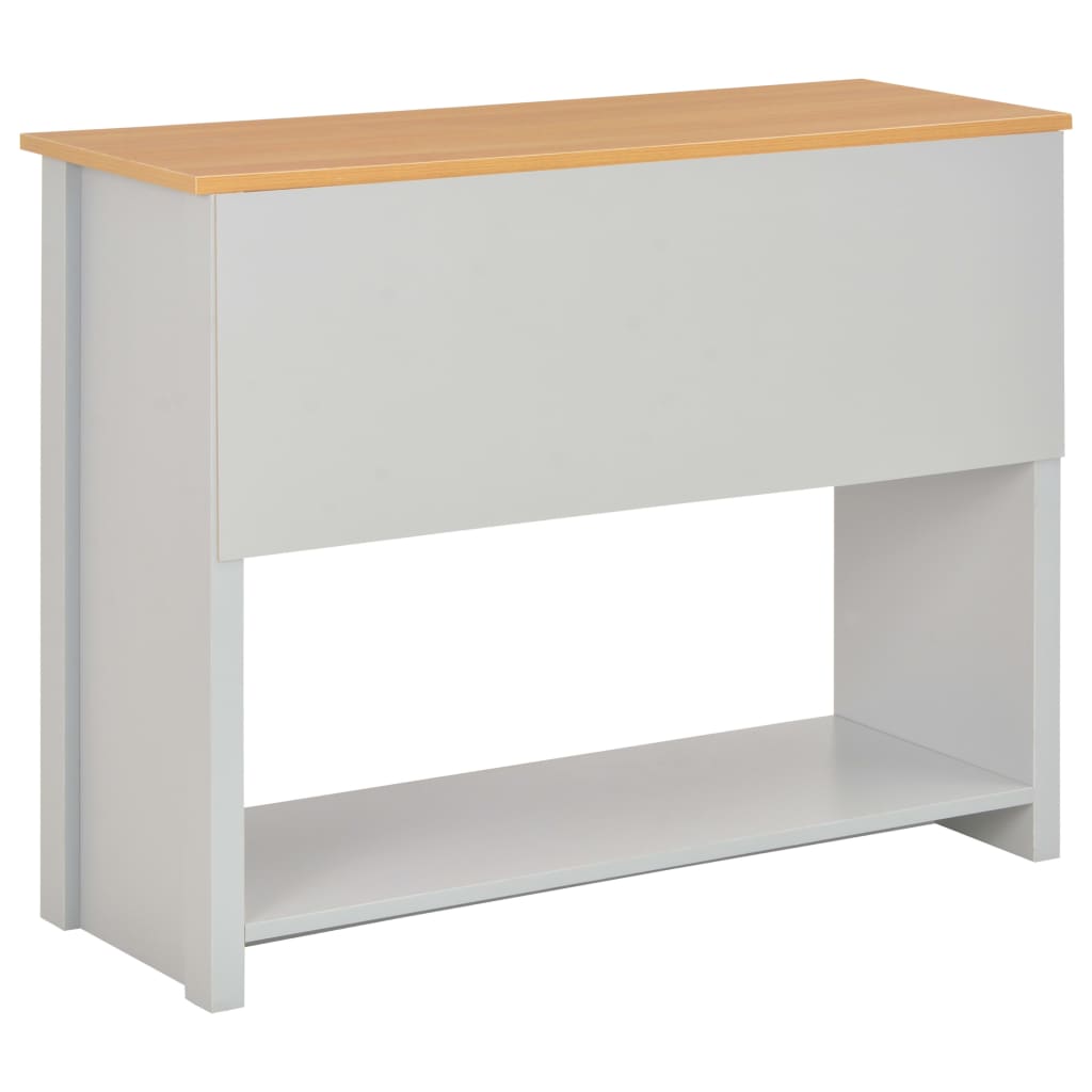 Console Table Grey - 97×35×76cm
