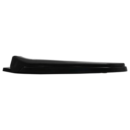 Soft-close Toilet Seat with Quick-release Design Black - 42.5×34cm