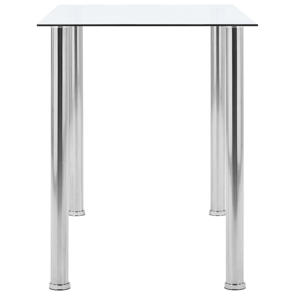 Dining Table Transparent Tempered Glass