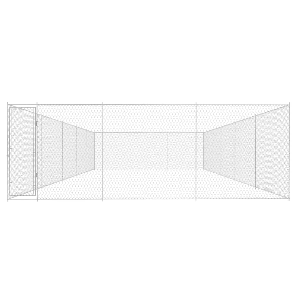 Outdoor Dog Kennel Galvanised Steel  L