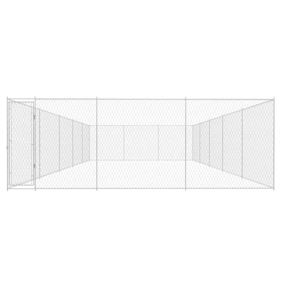 Outdoor Dog Kennel Galvanised Steel  L