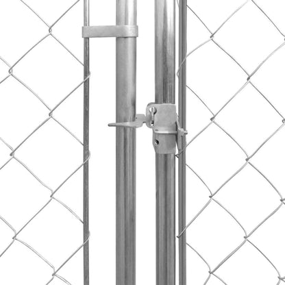 Outdoor Dog Kennel Galvanised Steel  L