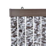 Insect Curtain Brown and Beige