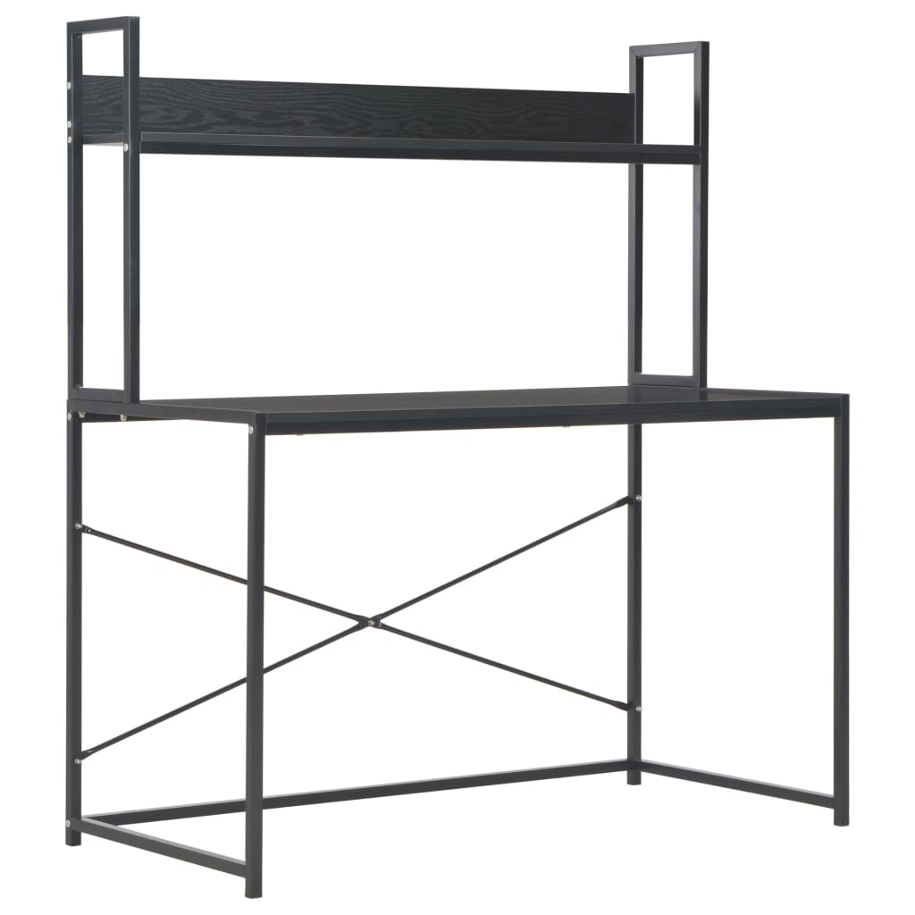 Computer Desk--Black