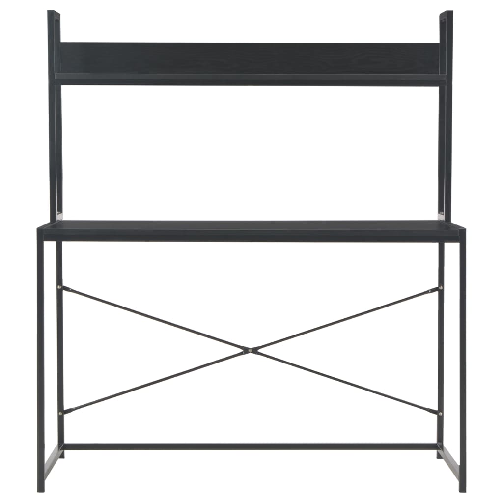Computer Desk--Black