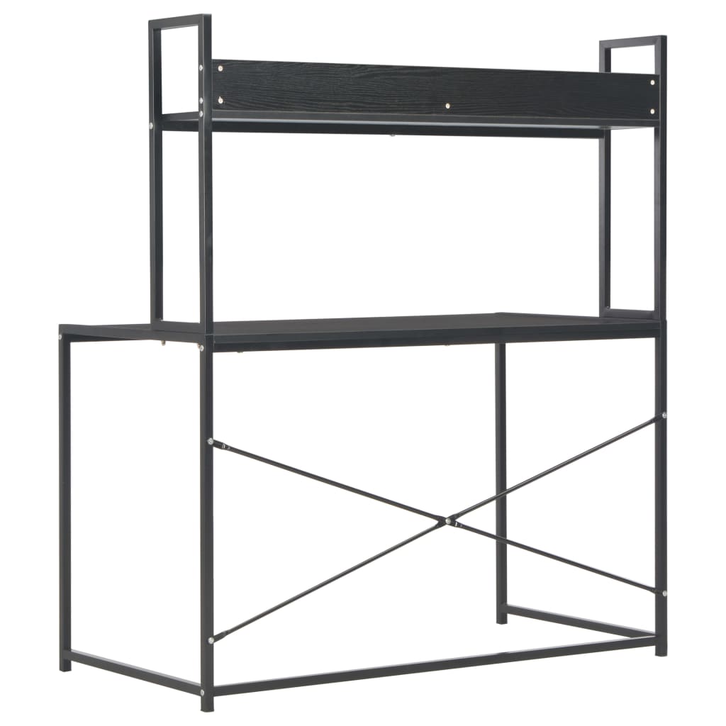 Computer Desk--Black
