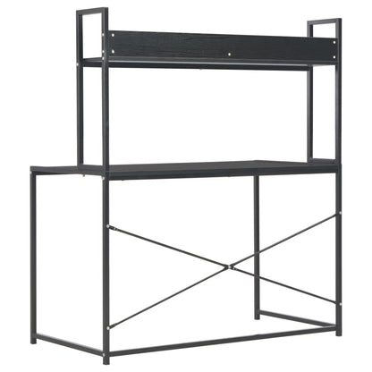 Computer Desk--Black