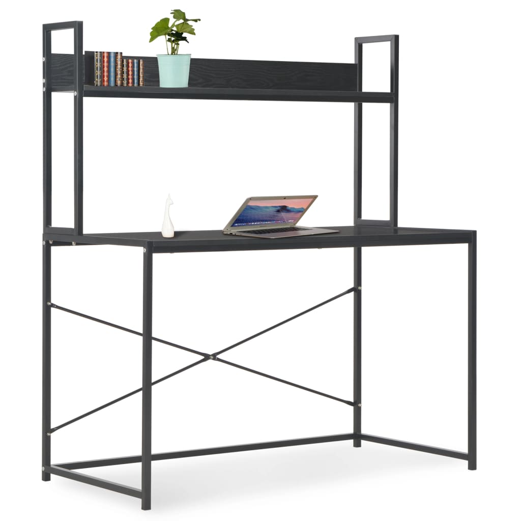 Computer Desk--Black