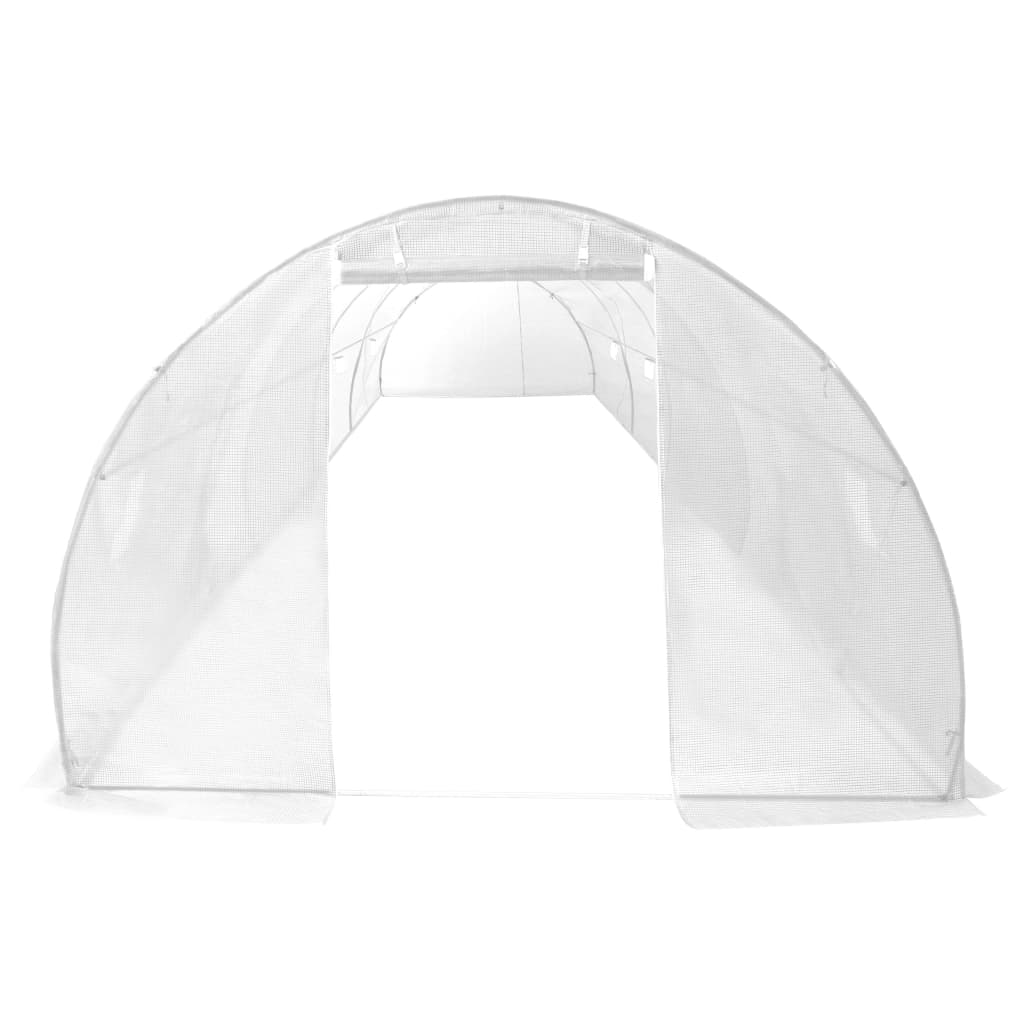 Greenhouse with Steel Foundation - 100×185cm