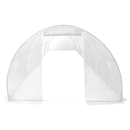 Greenhouse with Steel Foundation - 100×185cm