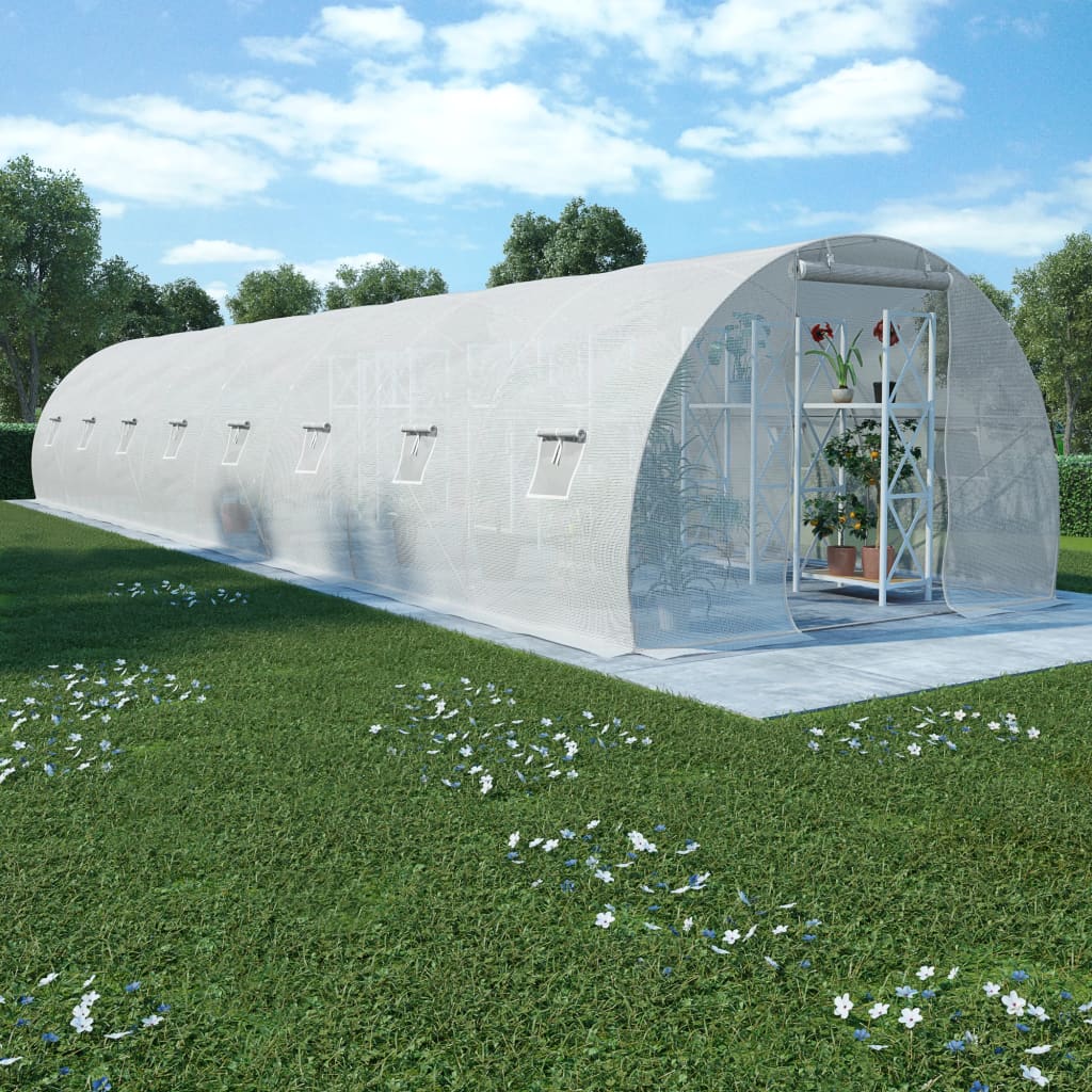 Greenhouse with Steel Foundation - 38×38cm