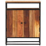 Side Cabinet Solid Reclaimed Wood and Steel
