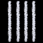 Christmas Garlands 4 pcs White 270 cm PVC