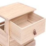 Nightstand Paulownia Wood