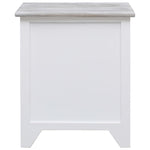 2 pcsBedside Cabinets White