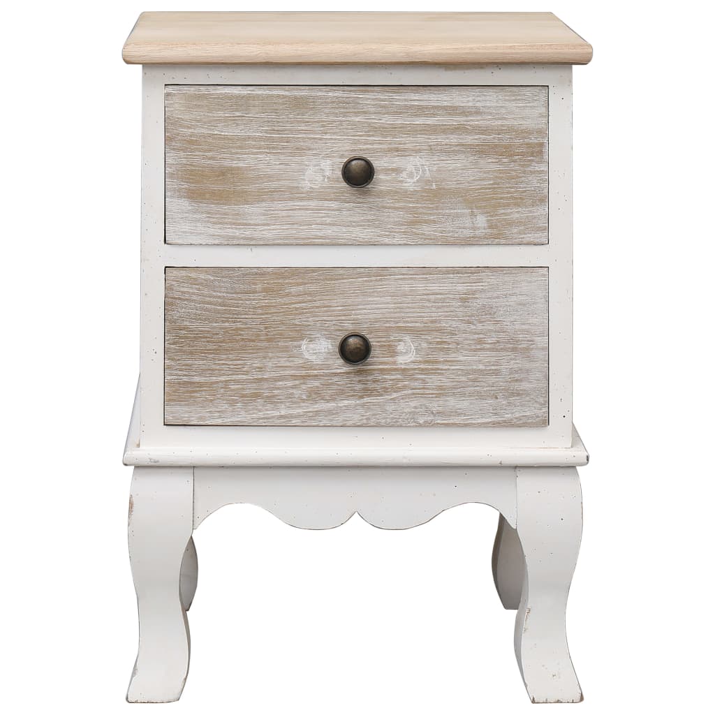 Bedside Cabinet Paulownia Wood