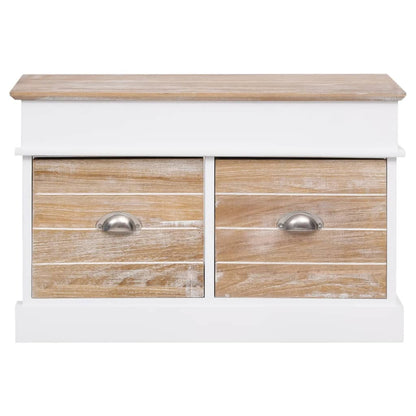 Hall Bench MDF White