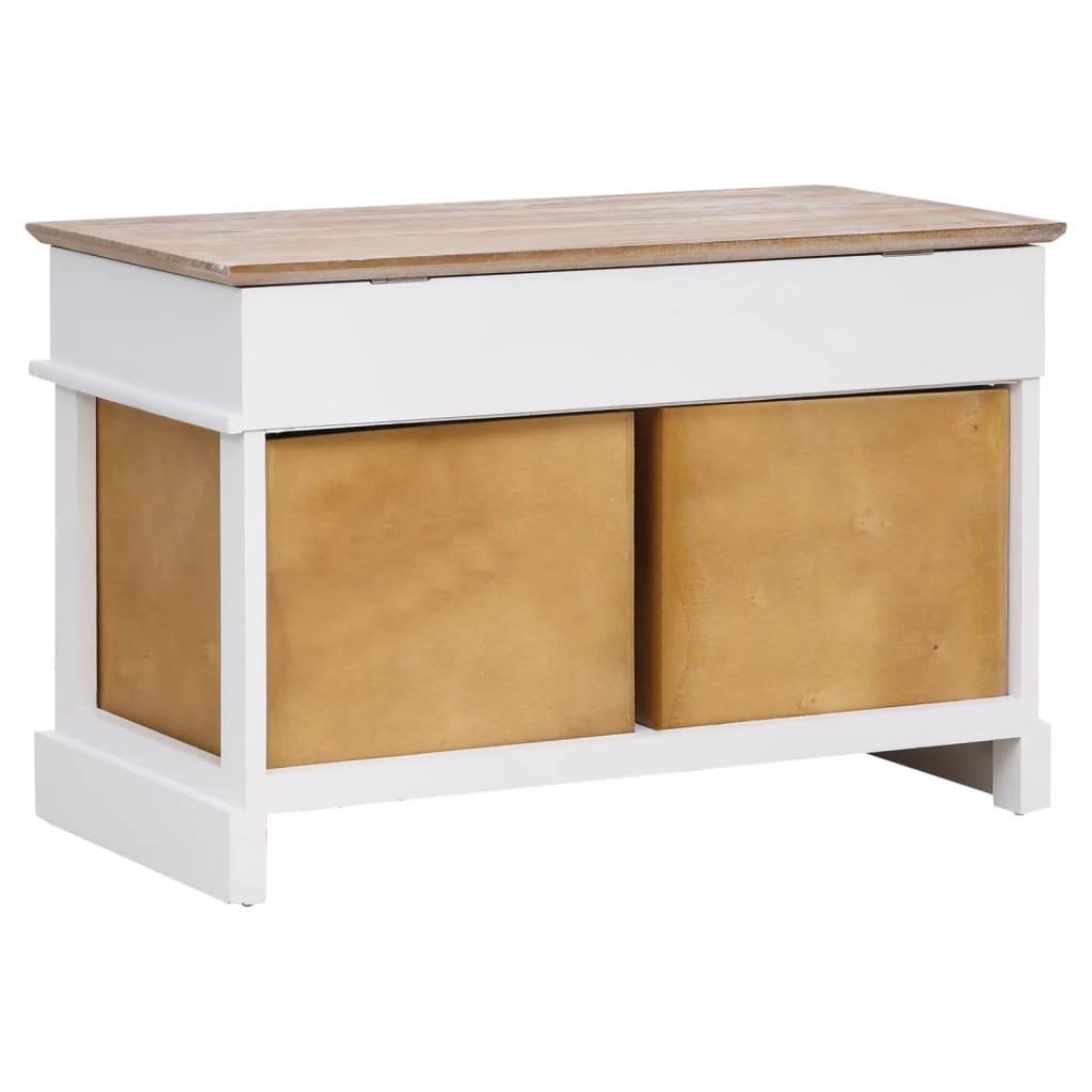 Hall Bench MDF White