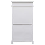 Shoe Cabinet Bench Shoes Rack Drawer White 15 Pairs