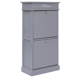 Shoe Cabinet Grey