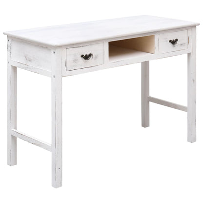 Console Table Antique White - 110×45×76cm