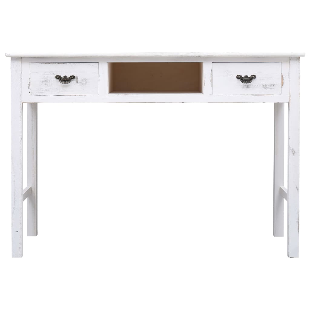Console Table Antique White - 110×45×76cm