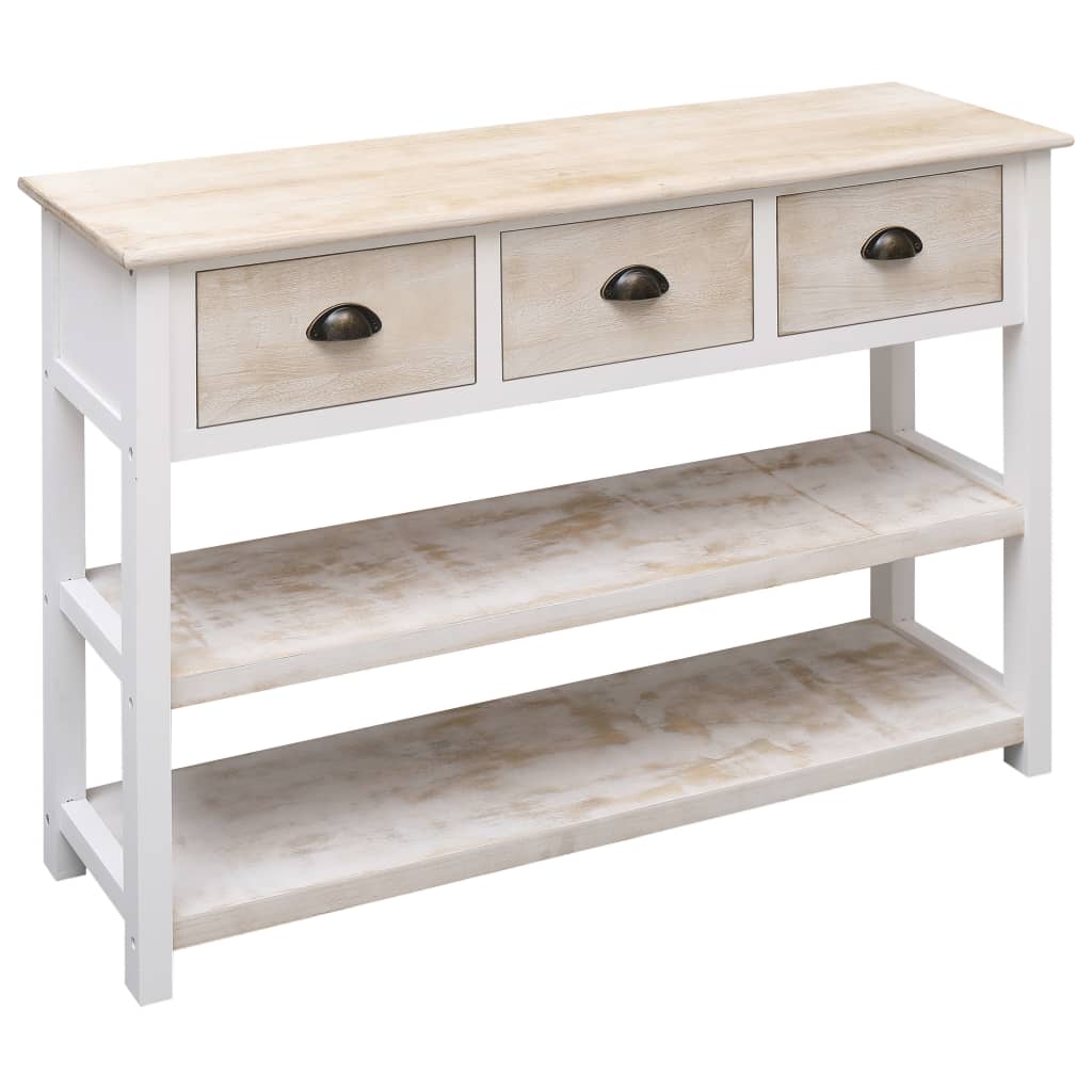 Sideboard Natural and White