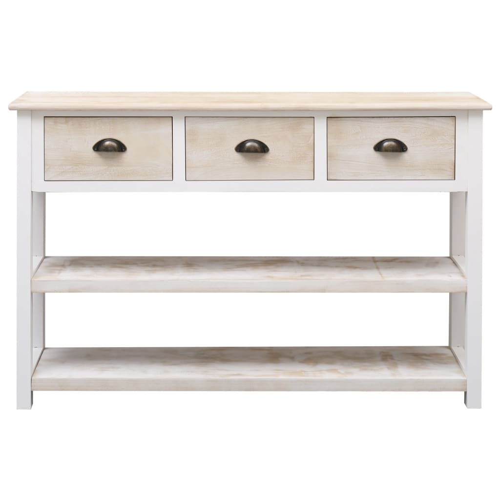 Sideboard Natural and White