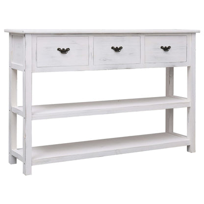 Wood Sideboard Antique White