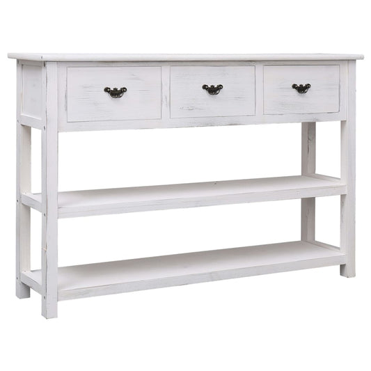 Wood Sideboard Antique White