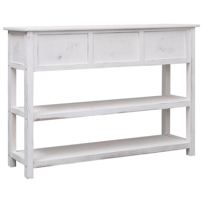 Wood Sideboard Antique White