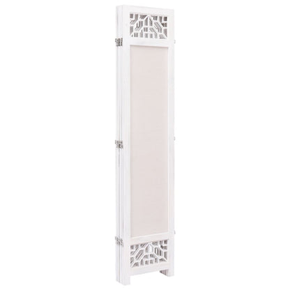 5-Panel Room Divider Cream