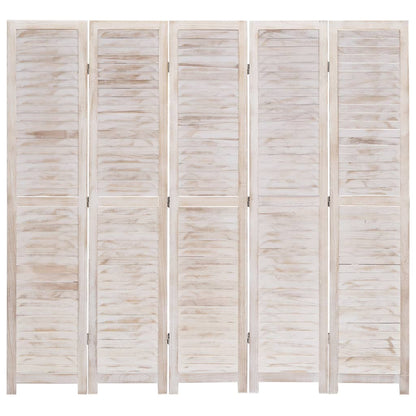 5-Panel Room Divider - 175×165cm