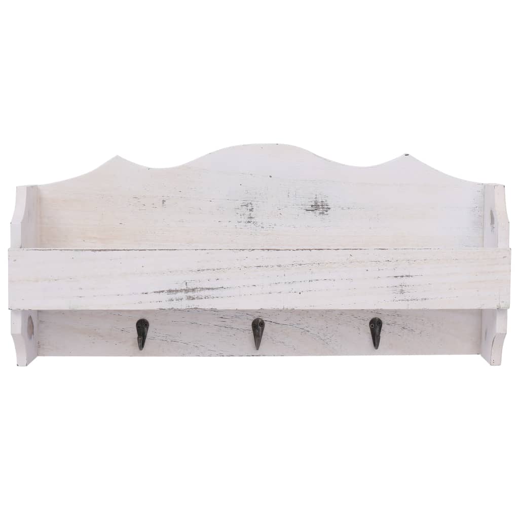 Wall Mounted Coat Rack White