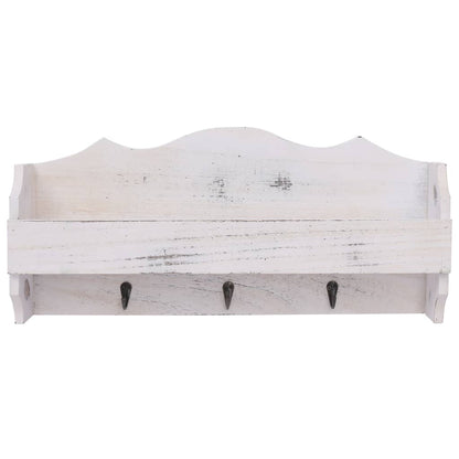 Wall Mounted Coat Rack White