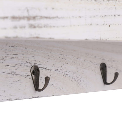Wall Mounted Coat Rack White