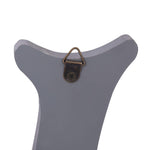 Wall Mounted Coat Rack WELCOME Grey