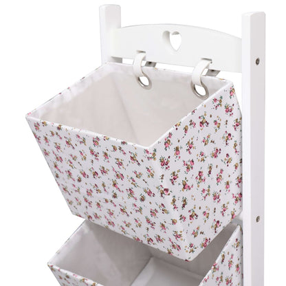 4-Layer Basket Rack Flower
